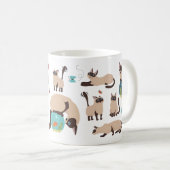 漫画おもしろい猫 コーヒーマグカップ (正面右)