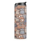 漫画おもしろい猫 タンブラー (回転左)