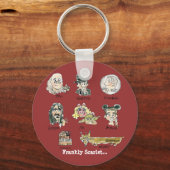 漫画おもしろい率直に緋色のキーホルダー キーホルダー (正面)