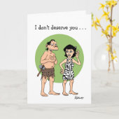 漫画おもしろい記念日カード カード (黄色い花)