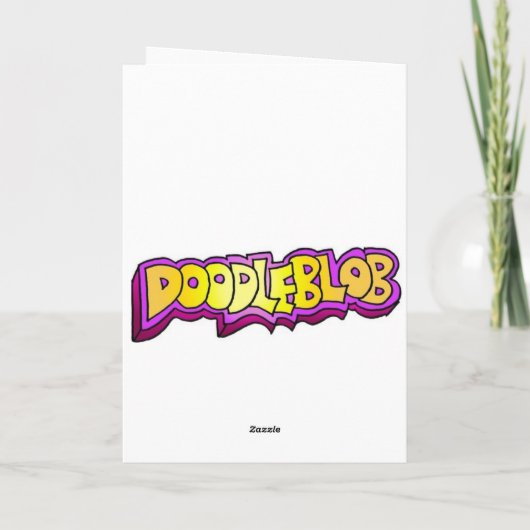 漫画おもしろい誕生日カード – Rambo / Ram-bo カード (裏面)