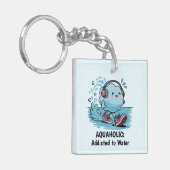 漫画おもしろい雲 キーホルダー (正面左)