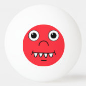 漫画おもしろい顔 卓球ボール (裏面)