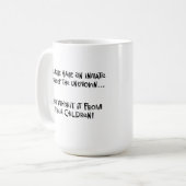 漫画おもしろい コーヒーマグカップ (正面左)