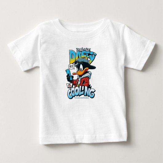 漫画おもしろい ベビーTシャツ (正面)