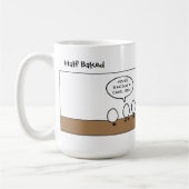 漫画おもしろい – マザーチキン料理 コーヒーマグカップ (左)