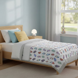 漫画お洒落の鳥ブランケット フリースブランケット