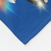 漫画お洒落パトカーフリースブランケット フリースブランケット (角)