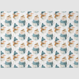 漫画お洒落雪だるま 薄葉紙