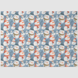 漫画お洒落雪だるま 薄葉紙