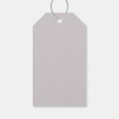 漫画かわいいタコハッピーバースデーバルーン ギフトタグ (裏面)