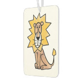 漫画かわいいライオンの子供たちレトロなサファリージャングル カーエアーフレッシュナー (左)