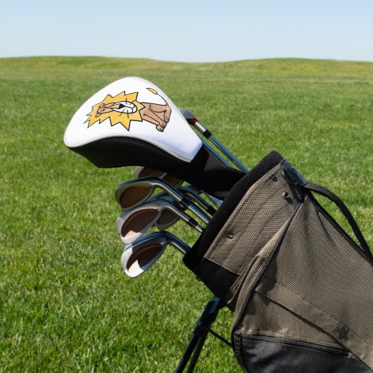 漫画かわいいライオンの子供たちレトロなサファリージャングル ゴルフヘッドカバー (インサイチュ)