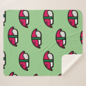 漫画かわいい寿司、フィッシュライス&海藻シェルパB シェルパブランケット (正面(横))