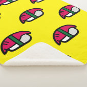 漫画かわいい寿司、フィッシュライス&海藻シェルパB シェルパブランケット (3/4)