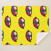 漫画かわいい寿司、フィッシュライス&海藻シェルパB シェルパブランケット (正面(横))