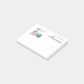 漫画かわいい犬の子犬ハイキングウッドランドヒルズ ポストイット (アングル)