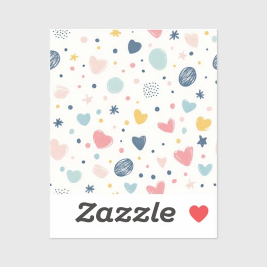 漫画かわいらしの空 シール (シート)