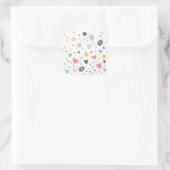 漫画かわいらしの空 スクエアシール (バッグ)