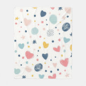 漫画かわいらしの空 フリースブランケット (正面)