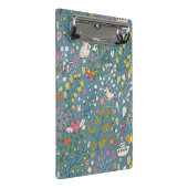 漫画が付いている抽象的でロマンチックなパターン ミニクリップボード (アングル)