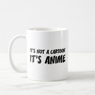 漫画じゃない。アニメだ。コーヒーマグ コーヒーマグカップ