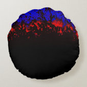 漫画すごいヒーローデザイン ラウンドクッション (裏面)