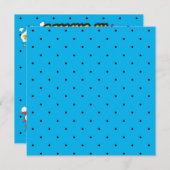 漫画すごいヒーローベビーシャワーボーイ招待状 招待状 (正面/裏面)