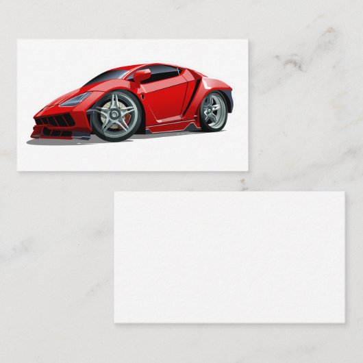 漫画すごい車 名刺 (正面/裏面)