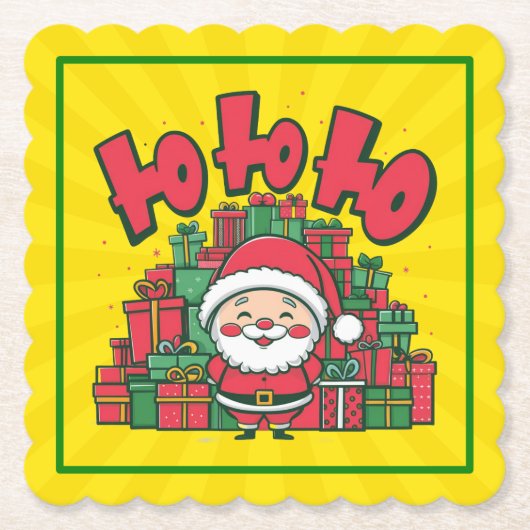 漫画すてきサンタクリスマス–67748 ペーパーコースター (正面)