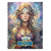 漫画とタロットカードの読み上げ解釈 ノートブック (正面)