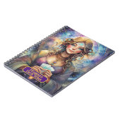 漫画とタロットカードの読み上げ解釈 ノートブック (左側)