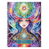 漫画とタロットカードの読み上げ解釈 ノートブック (正面)