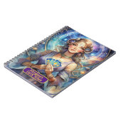 漫画とタロットカードの読み上げ解釈 ノートブック (左側)