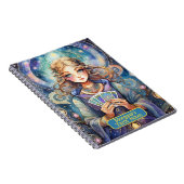 漫画とタロットカードの読み上げ解釈 ノートブック (右側)