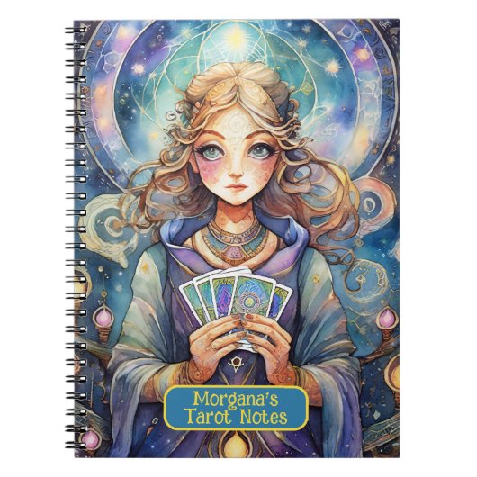 漫画とタロットカードの読み上げ解釈 ノートブック (正面)