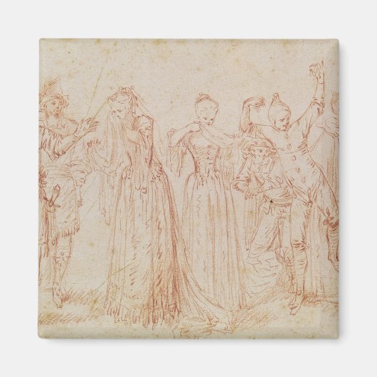 漫画と悲劇の俳優グループ マグネット (正面)