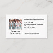 漫画にかわいい医者 名刺 (裏面)