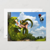 漫画のおもしろいはがき ポストカード (正面/裏面)