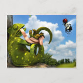 漫画のおもしろいはがき ポストカード (正面)