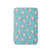 漫画のおもしろいパターン豚の年を選択カラーバス バスマット (正面縦)