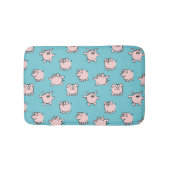 漫画のおもしろいパターン豚の年を選択カラーバス バスマット (正面)