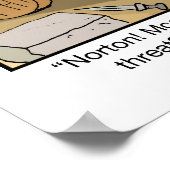 漫画のおもしろいポスター – トロイの木馬 ポスター (角)