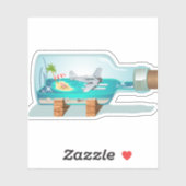 漫画のお土産ボトル シール (シート)