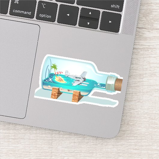 漫画のお土産ボトル シール (詳細)