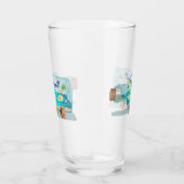 漫画のお土産ボトル タンブラーグラス (右)