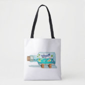 漫画のお土産ボトル トートバッグ (正面)