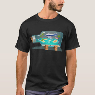 漫画のお土産ボトル Tシャツ