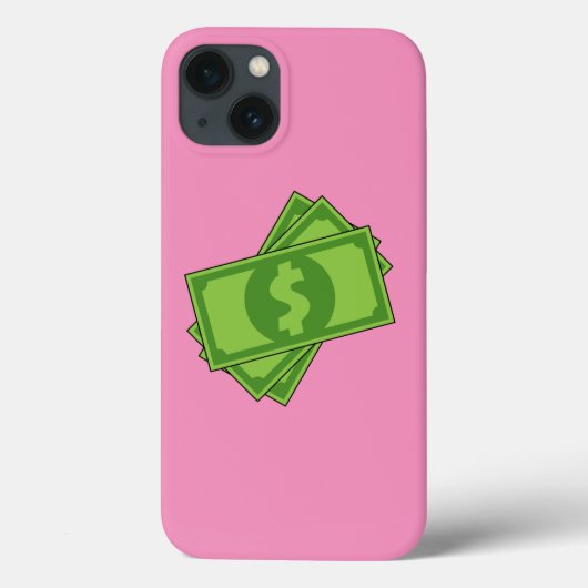漫画のお金ドル紙幣 Case-Mate iPhoneケース (裏面)