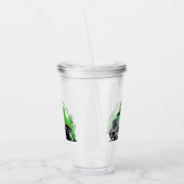 漫画のごみトラック アクリルタンブラー (左)